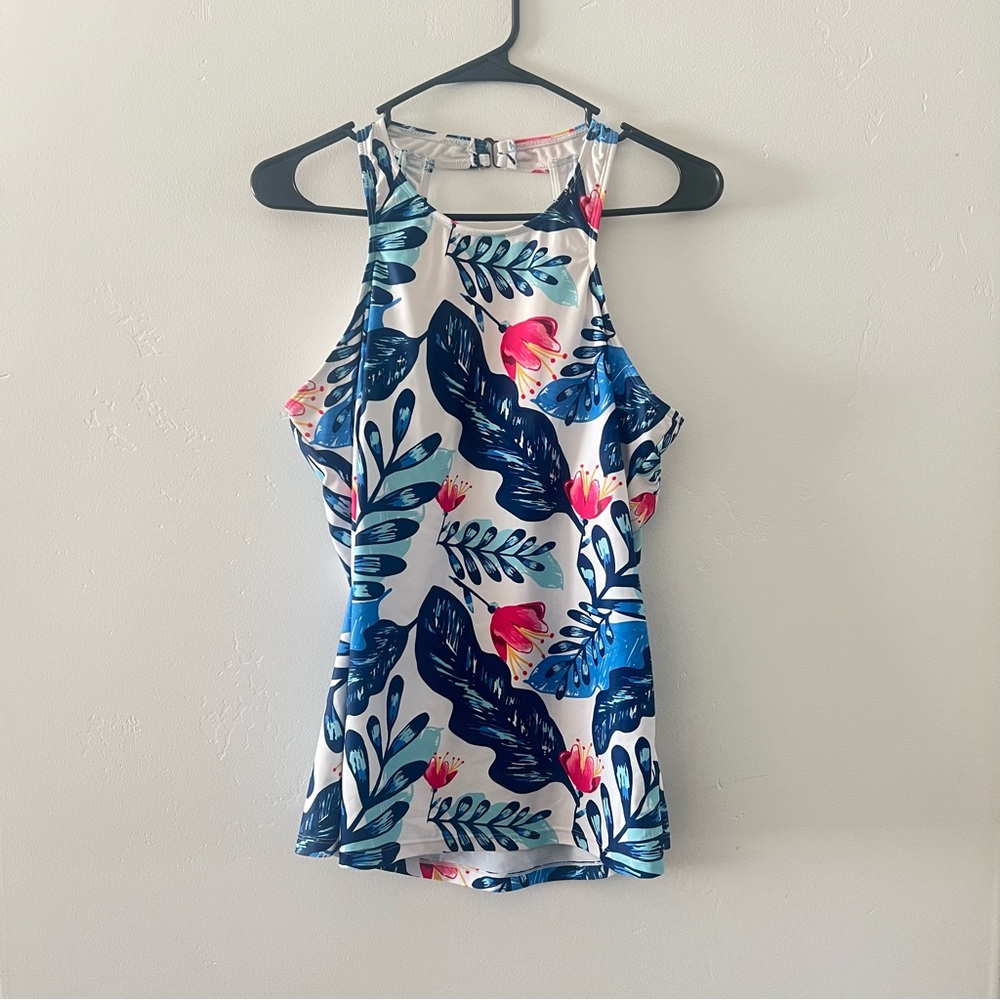 Floral Swim Top